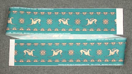 Greyhound Angel Hound collar fabric