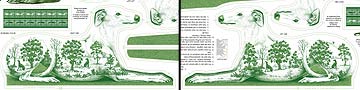 green toile
                          greyhound pillow kit